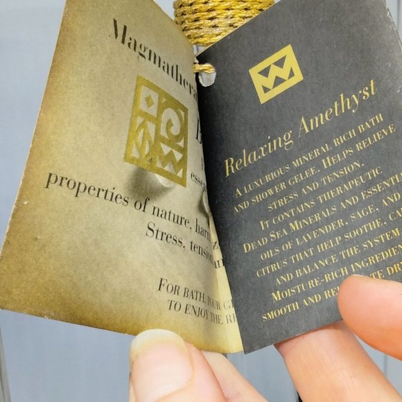 Vintage Kristal Magma Therapy 3pc Foaming Bath Shower Gel Dead Sea Sealed 1994 - Picture 11 of 16